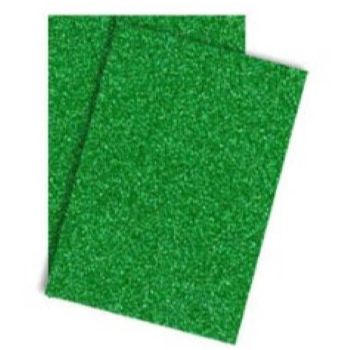 Foam carta diamantado verde bandera-FO0313