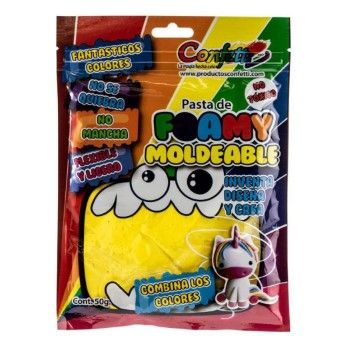 Foamy moldeable amarillo - 111 50 gms-FO0331