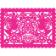 Mantel craneo flores fiusha-FTW008