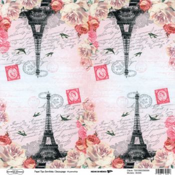 00206 papel tipo servilleta/decoupage 68 g-HP0206