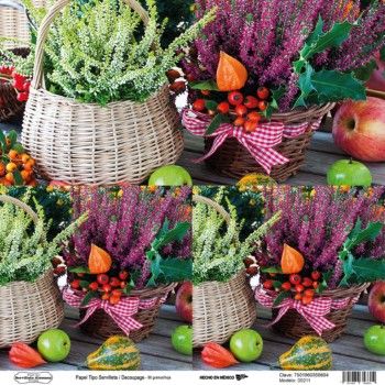 00211 papel tipo servilleta/decoupage 68grs-HP0211