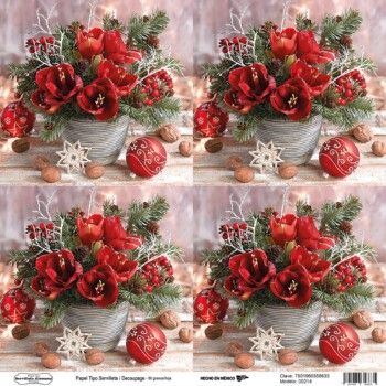00214 papel tipo servilleta/decoupage 68grs-HP0214