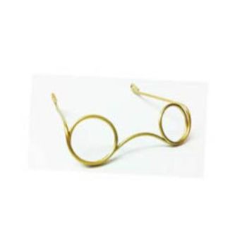 Lentes no.1 dorado  6 cm-LN0001