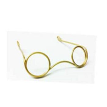 Lentes dorado no.3 de 8 cm-LN0005