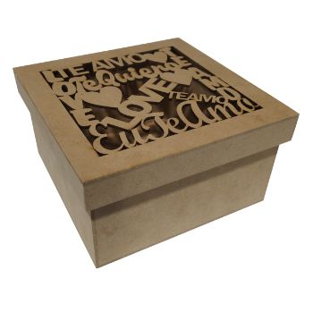 Caja te amo 18 cms x 18 cms x 10 cms-MD0324