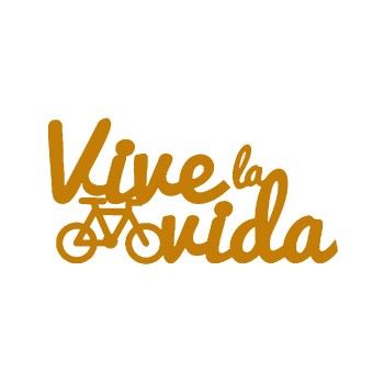 Frase vive la vida 2 tip. pacifico 17 cms x 8 cms-MD0456