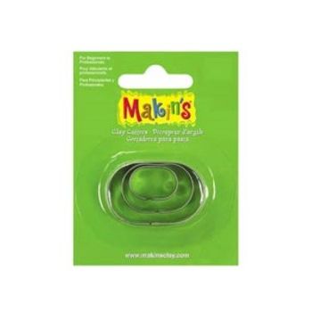 Makins juego de cortadores oval 3 pzas-MK0011