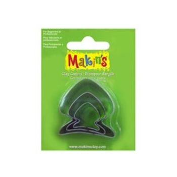 Makins juego de cortadores pez 3 pzas-MK0020