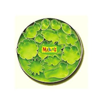 Makins juego de cortadores flores y hojas 15 pzas-MK0037
