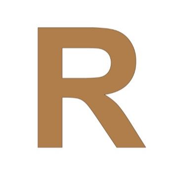 Letra r 21cm x 3mm tipografia arial-ML1176
