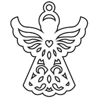 Recorte laser angel calado-ML1421