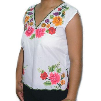 Molde blusa no.h21 blusa floreada-MO1439