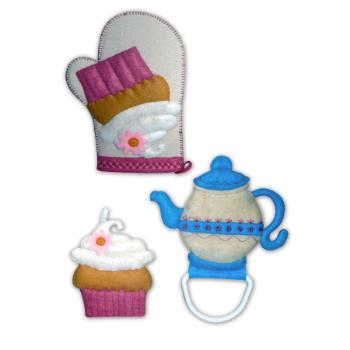 Molde no. 894 tetera con panque                             -MO2144