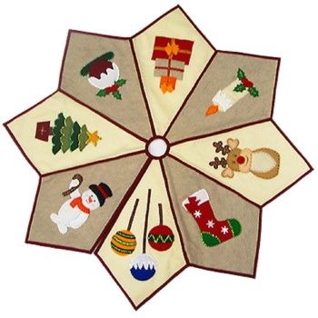 Molde n-653 pie de arbol figuras navideã‘as                 -MO2229