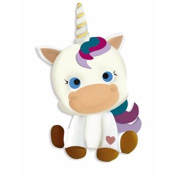 Molde n-1851 unicornio arcoiris-MO2240