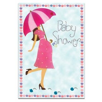 Molde n-1865 estandarte baby shower-MO2255