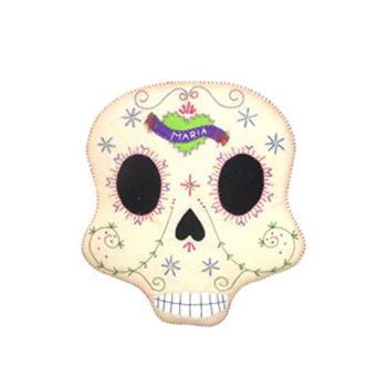 Molde no. 1691 cojín calavera                               -MO3026