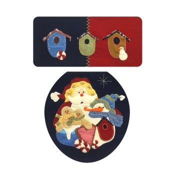 Molde n-611 juego de bano parejas country                   -MO4021