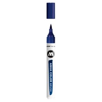 #727211 marcador aqua color brush primary blue-MT0007