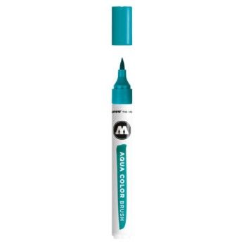 #727213 marcador aqua color brush turquoise-MT0009
