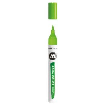 #727216 marcador aqua color brush yellow green-MT0011