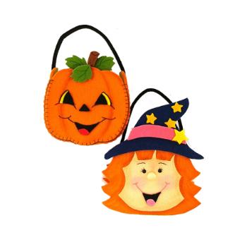 Molde w. 1655 bolsitas bruja y calabaza tecno               -MW1254