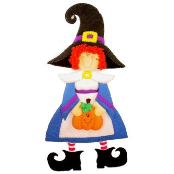 Molde w. 1741 brujita alicia con calabaza                   -MW1333