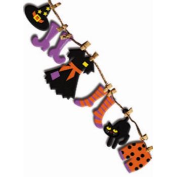 Molde w-1902 tendedero bruja                                -MW2109