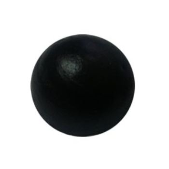 Nariz bola negro no.6 de 1.5 cm con 100 pzas-NA0015
