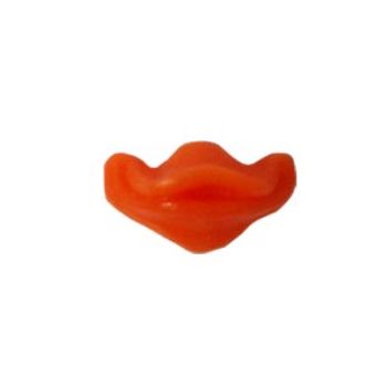 Pico plano no.3 naranja 100 piezas  3.5 cm-PC0002