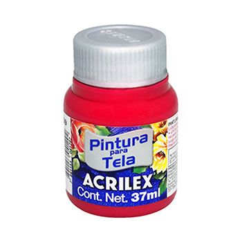 Pintura acrilex 4140 509 rojo carmin 37 ml-PI0010