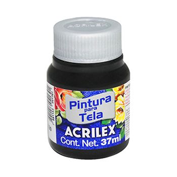 Pintura acrilex 4140 520 negro 37 ml-PI0020