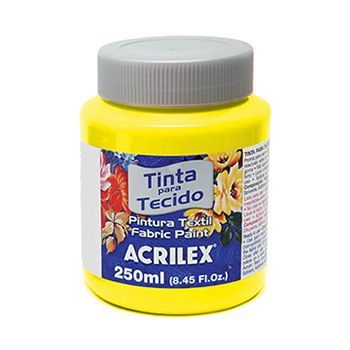 Pintura acrilex 4125 504 amarillo limon 250 ml-PI0078