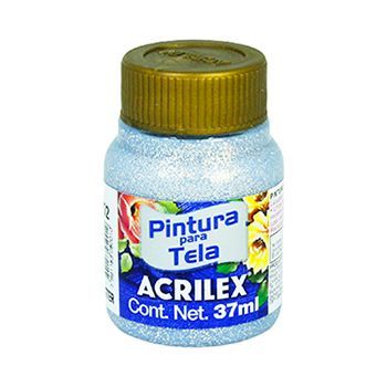 Pintura glitter 5040 202 plata 37 ml-PI0100