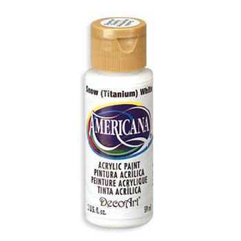 Pintura americana blanco titanio 59 ml-PI0180