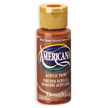 Pintura americana siena tostada 59 ml-PI0240