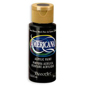 Pintura americana negro marfil 59 ml-PI0243