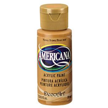 Pintura americana marron miel 59 ml-PI0309