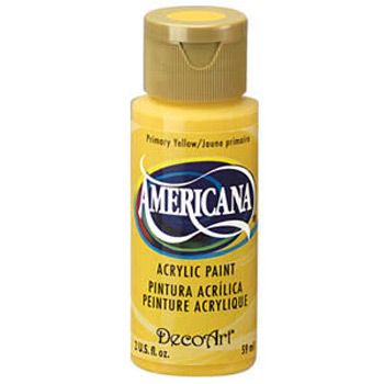 Pintura amercana amarillo primario 59 ml-PI0342