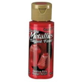 Pintura dazzling metallics da262 rojo festivo 59 ml.-PI0418