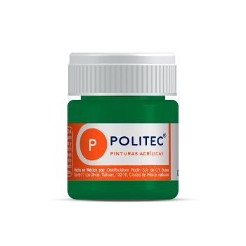 Politec 312 verde claro 30 ml. pintura acrilica-PI0712