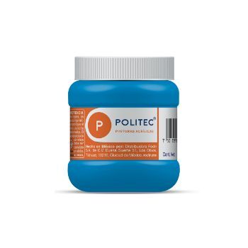 Politec 313 azul celeste 250 ml. pintura acrilica-PI0746