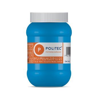 Politec 313 azul celeste 500 ml. pintura acrilica-PI0762