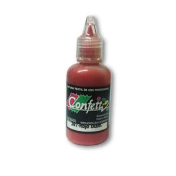 Pintura confetti dimensional 307 rojo diamantada 30 ml.-PI0770