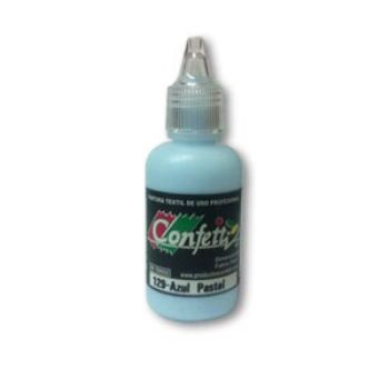 Pintura confetti dimensional 129 azul pastel 30 ml.-PI0784