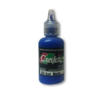 Pintura confetti dimensional 125 azul marino 30 ml.-PI0791