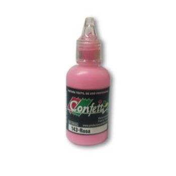 Pintura confetti dimensional 143 rosa 30 ml.-PI0799