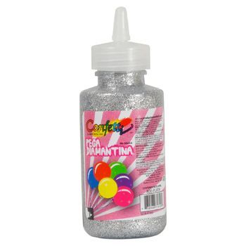 Pegadiamantina confetti 800 plata 60 ml.-PI0883