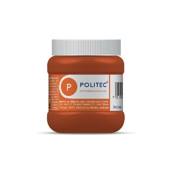 Politec 305 rojo oxido 250 ml. pintura acrilica-PI1215