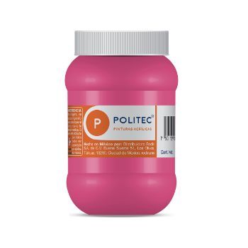 Politec 337 rosa mexicano 500 ml. pintura acrilica-PI4018